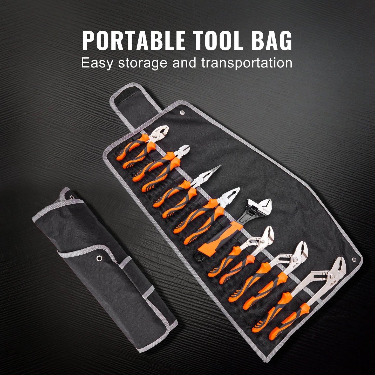 SucceBuy 8 Piece Pliers Set Professional Hand Tools Kit