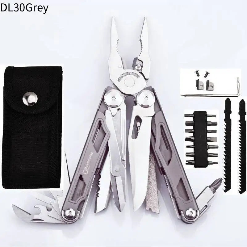 Daicamping Stainless Steel Folding Multitool Plier Clamp