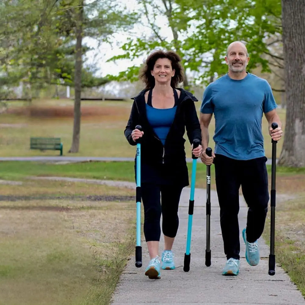Weighted Walking Sticks For Seniors And Adults Ergonomic Hiking Poles