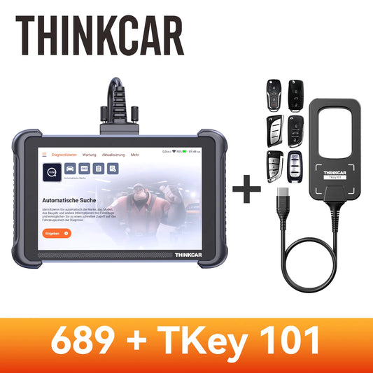 THINKCAR THINKSCAN 689 Bidirectional Scan Tool With CANFD&DoIP OBD2 Scanner ECU Coding Bi-Directional Control 34 Reset Free