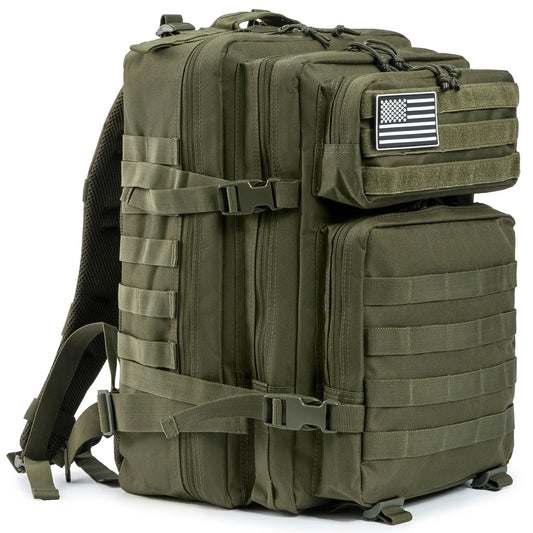 45L Tactical Backpack Large Capacity Outdoor Rucksack 3 Day Fitness Hiking Bag Hiking Camping Gear Backpacks