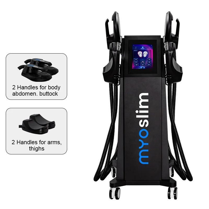 MYOslim Body Sculpting Machine 6500W 200hz High-Energy Muscle Stimulator for Body Sculpting And Slimming Equipment