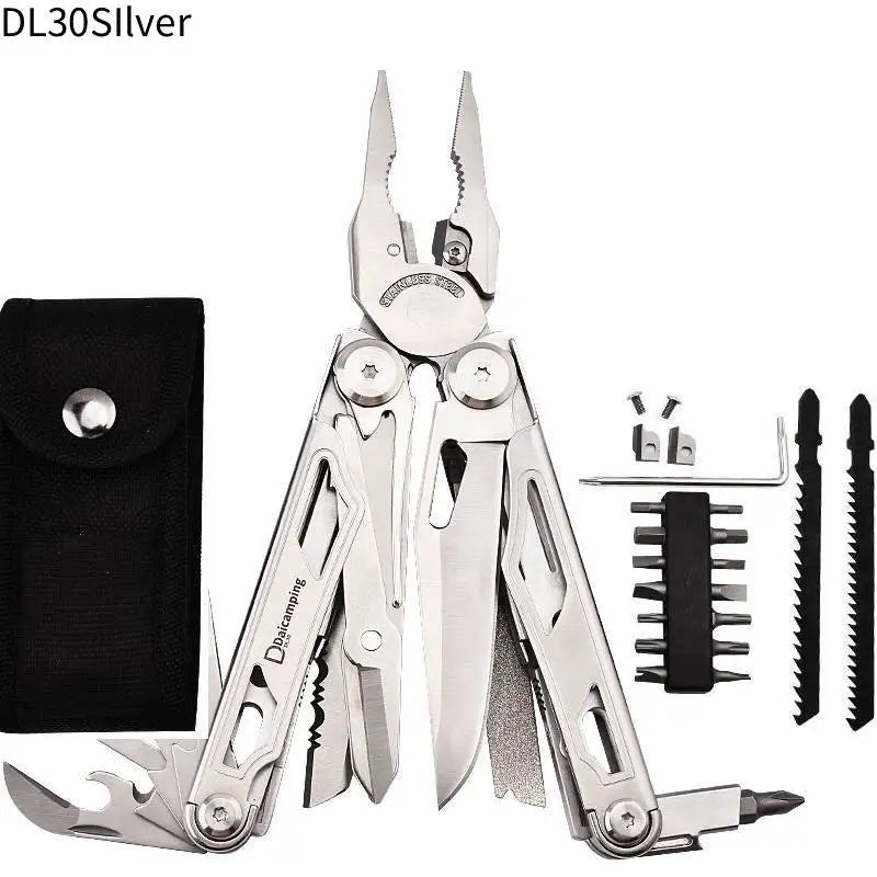 Daicamping Stainless Steel Folding Multitool Plier Clamp