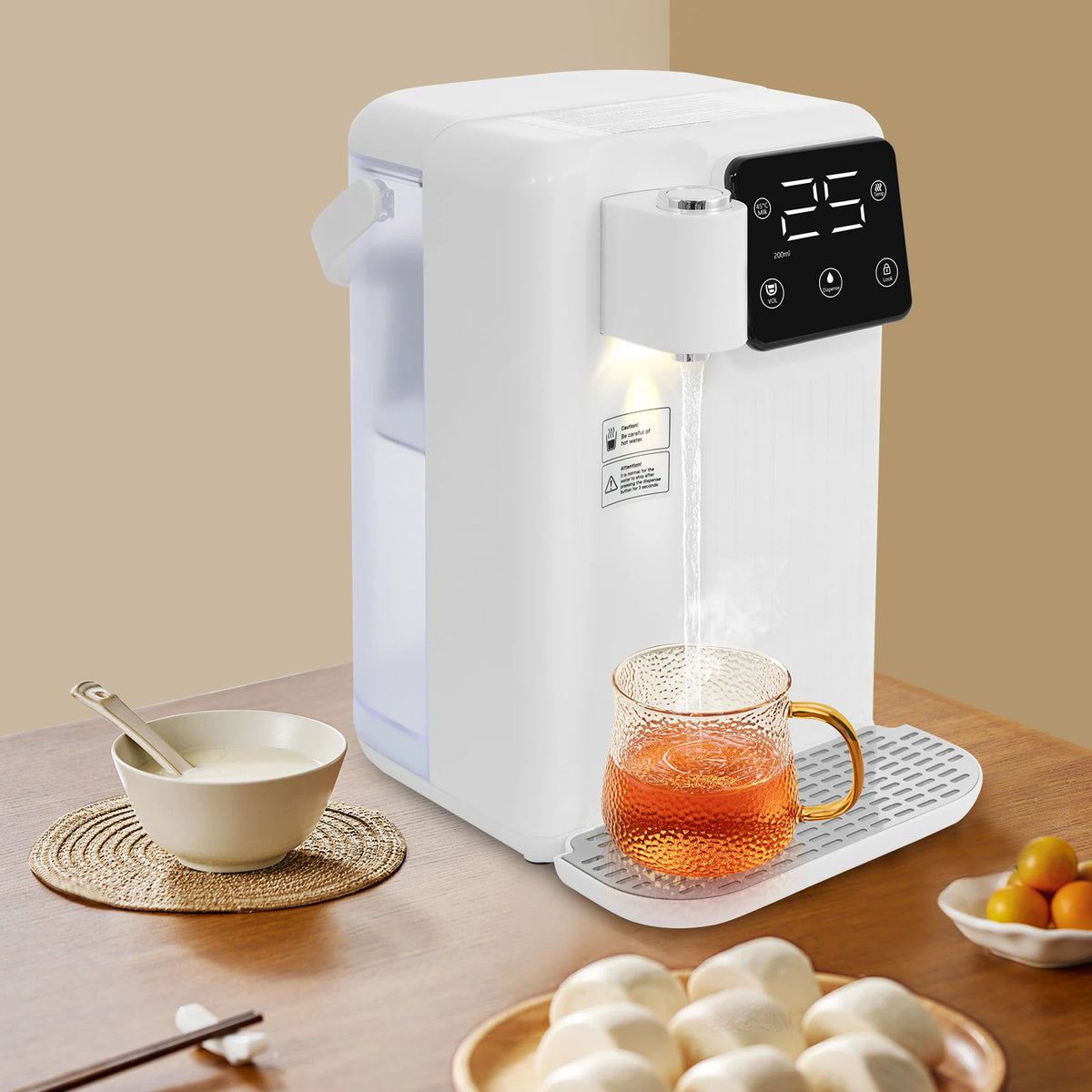 3 Liter Instant Hot Water Dispenser With Adjustable Temperature