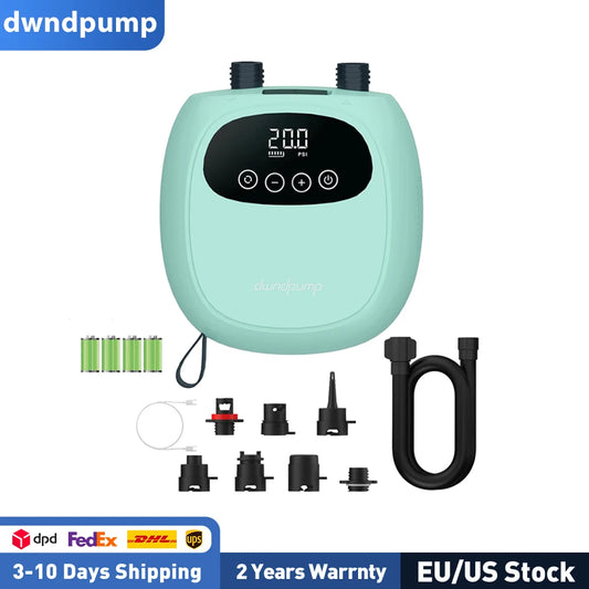 Dwndpump DP3 Electric SUP Pump 20 PSI With 38.48Wh Battery