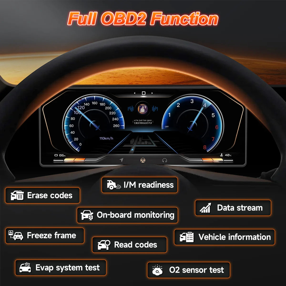 ANCEL DS600BT Automotive Diagnostic Tool CANFD DOIP ECU Coding 34+ Resets Lifetime Free Bidirectional Full System OBD2 Scanner