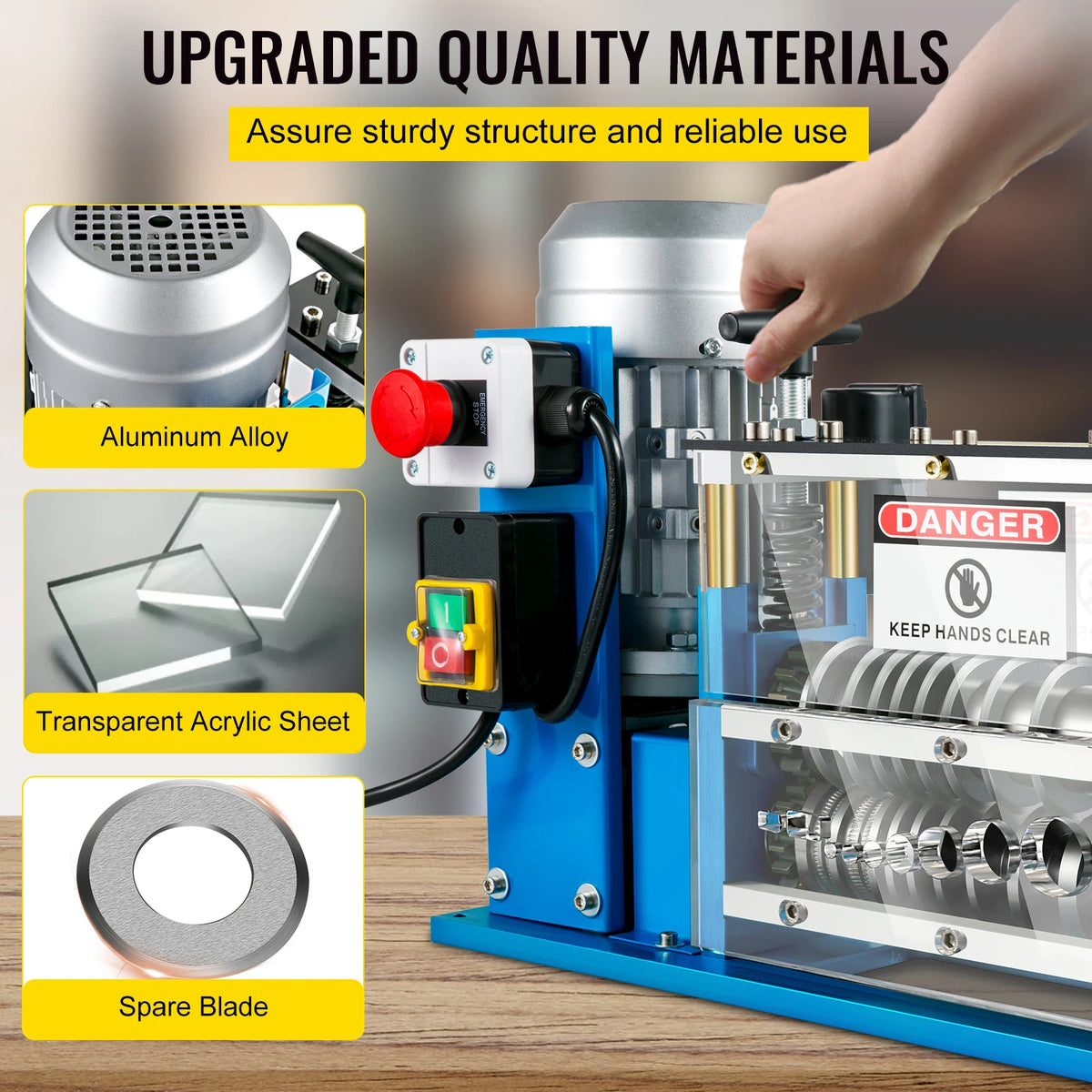 SucceBuy Electric Wire Stripping Machine Cable Stripper
