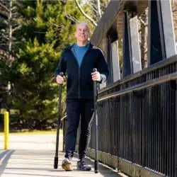 Weighted Walking Sticks For Seniors And Adults Ergonomic Hiking Poles
