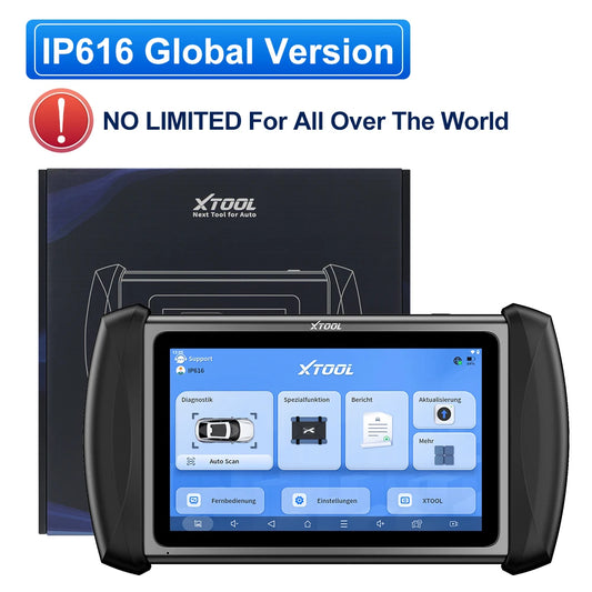 XTOOL InPlus IP616 Car Diagnostic Tools All System Automotive Scanner 34+ Reset Build-in CANFD All Function Lifetime Free Update