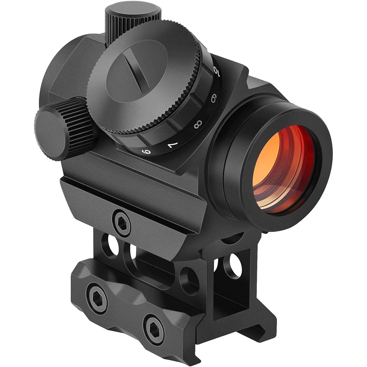 Lambul Tactical Red Dot Sight And Secure Mount For Rifles